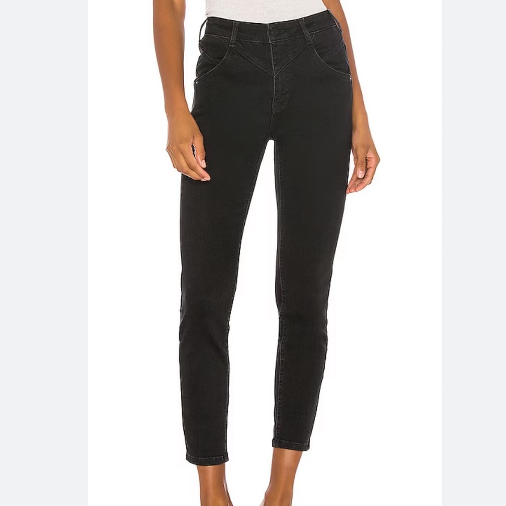 We the Free Riley Seam Black skinny Jeans size 27